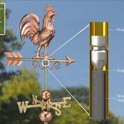 Bantam Rooster Weathervane - Pure Copper - Image 3