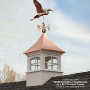 Westport Vinyl Cupola with Copper Roof By Good Directions - Image 5