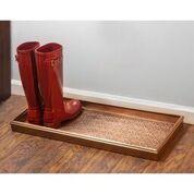 Double Circles Multi-Purpose Boot Tray - Copper Finish - Image 2