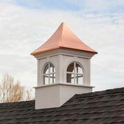 Smithsonian Fairfax Vinyl Cupola with Copper Roof By Good Directions - Image 4