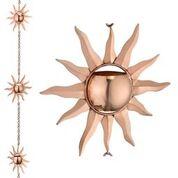Sun Pure Copper 8.5 ft. Rain Chain