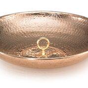 Rain Chain Basin - Polished Copper