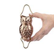 9 Cup Owl Pure Copper 8.5 ft. Rain Chain - Image 2