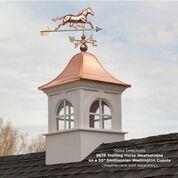 Smithsonian Washington Vinyl Cupola with Copper Roof By Good Directions - Image 5