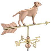 Labrador Retriever Cottage Weathervane - Pure Copper w/ Roof Mount - Image 3