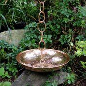 Rain Chain Basin - Polished Copper - Image 2