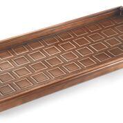 Square Multi-Purpose Boot Tray - Copper Finish
