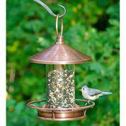 Classic Perch Bird Feeder - Copper Finish - Image 3