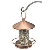 Classic Perch Bird Feeder - Copper Finish