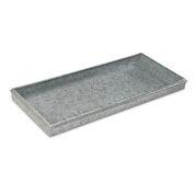 Classic Multi-Purpose Boot Tray - Galvanized Gray Steel