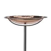 Pure Copper Bird Bath on Garden Pole - Image 2