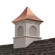 Smithsonian Newington Vinyl Cupola with Copper Roof By Good Directions