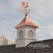 Proud Rooster Weathervane - Pure Copper - Image 3