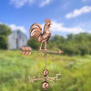 Bantam Rooster Weathervane - Pure Copper - Image 2