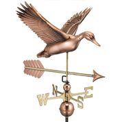 Flying Duck with Arrow Pure Copper Weathervane - Image 4