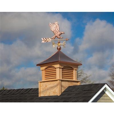 American Bald Eagle Weathervane Handcrafted From Pure Copper-4661