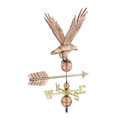 American Freedom Eagle Weathervane Handcrafted From Pure Copper-4654