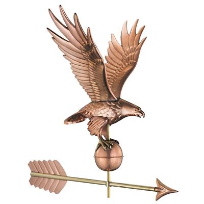 American Freedom Eagle Weathervane Handcrafted From Pure Copper-0
