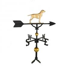 Old Barn Rustic Co. 32" Deluxe Lab Retriever Aluminum Weathervane-1298