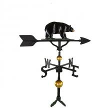 Old Barn Rustic Co. 32" Deluxe Bear Aluminum Weathervane-1230