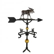 32" Deluxe Moose Aluminum Weathervane -1188