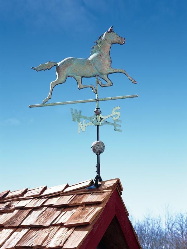 Copper Horse Weathervane-4189