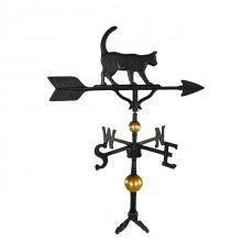 Old Barn Rustic Co. 32" Deluxe Cat Aluminum Weathervane -1293