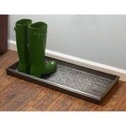 Double Circles Multi-Purpose Boot Tray - Dark Zinc, Gray Finish - Image 7