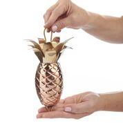 Pineapple Pure Copper 8.5 ft. Rain Chain - Image 9