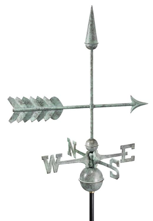 Arrow Pure Handcrafted Copper Weathervane -0