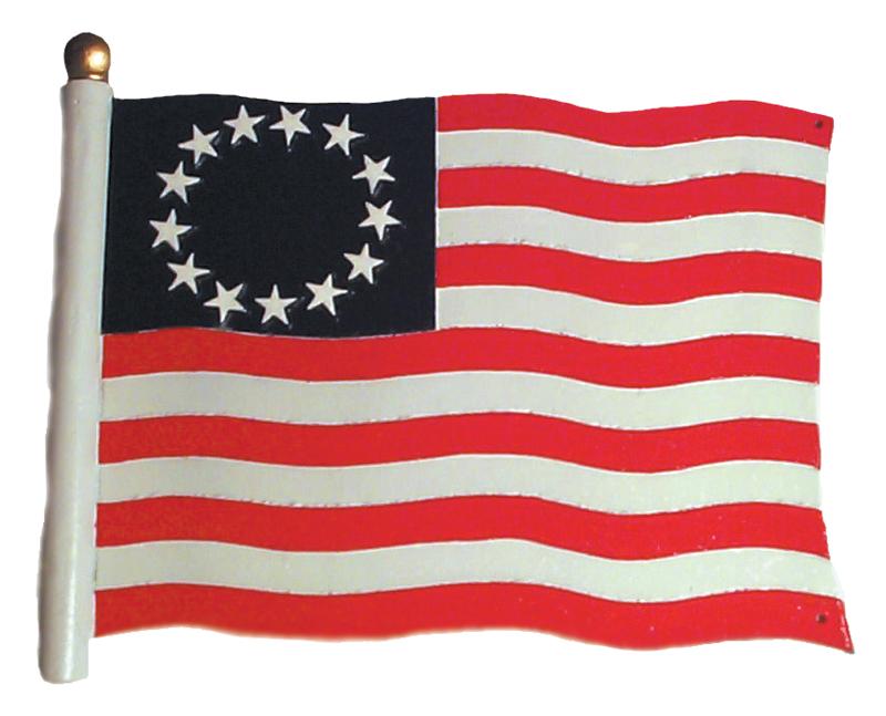 30" Liberty Flag Weathervane-0