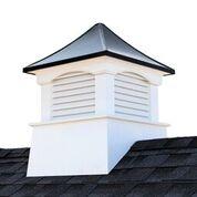 Coventry Vinyl Cupola with Black Aluminum Roof By Good Directions - Image 5