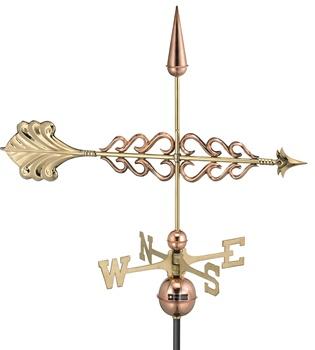 Smithsonian Arrow Copper Weathervane -0