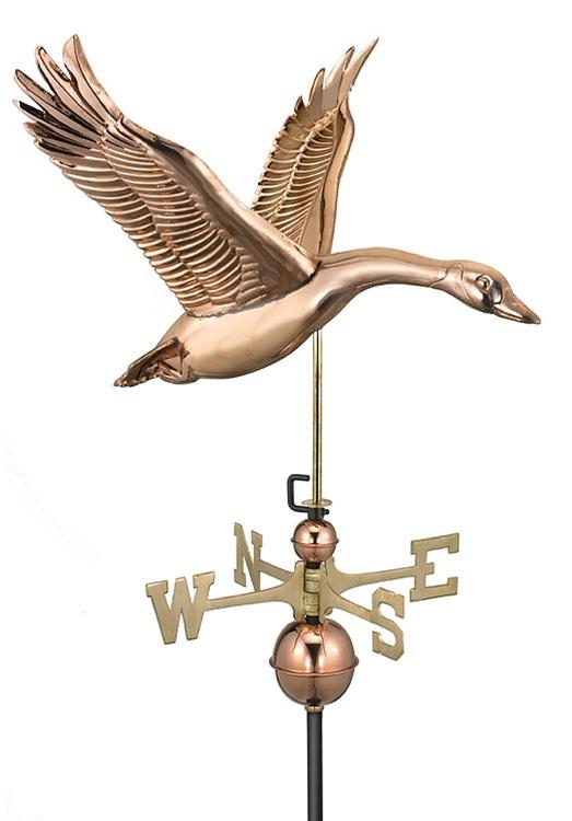 Goose Pure Copper Hand Crafted Weathervane -75