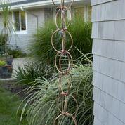 Double Link Pure Copper 8.5 ft. Rain Chain - Image 7