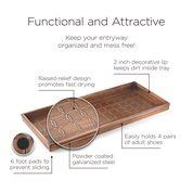 Circles Multi-Purpose Boot Tray - Copper Finish - Image 8