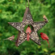Copper Star Fly-Thru Bird Feeder - Image 7
