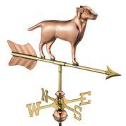 Labrador Retriever Cottage Weathervane - Pure Copper w/ Roof Mount - Image 5