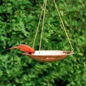 Pure Copper Hanging Bird Bath - Image 9