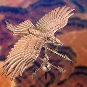 Soaring Hawk Weathervane - Pure Copper - Image 7