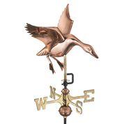 Landing Duck Garden Weathervane - Pure Copper w/ Garden Pole - Image 4