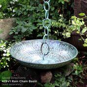 Fish Pure Blue Verde Copper 8.5 ft. Rain Chain - Image 9
