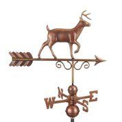 Proud Buck Weathervane - Pure Copper Hand Finished Bronze Patina - Image 4