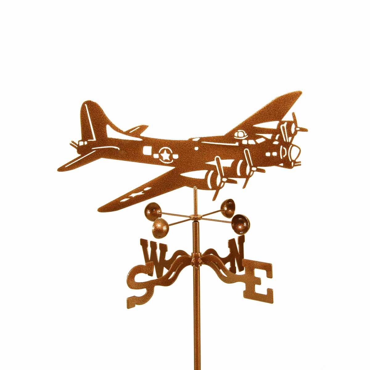 Airplane B17 Flying Fortress Weathervane-0