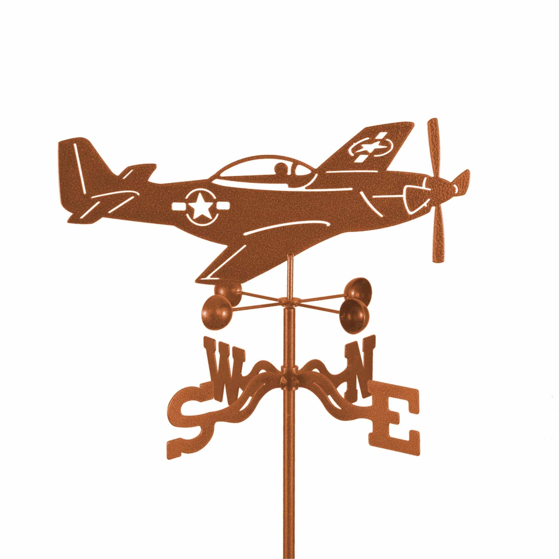 P-51 Mustang Airplane Weathervane-0