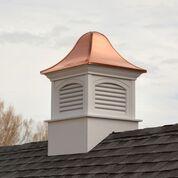 Fairfield Vinyl Cupola with Copper Roof By Good Directions - Image 9