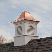 Smithsonian Ridgefield Vinyl Cupola with Copper Roof By Good Directions - Image 9