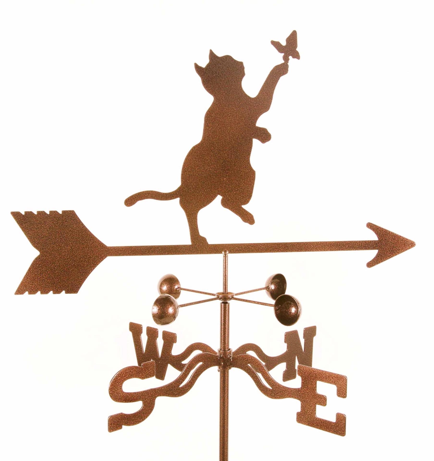 Cat and Butterfly Weathervane-0