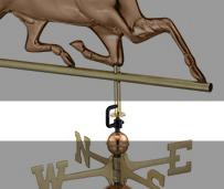 Weathervane Retainer Clip For Good Directions Weather Vanes-0