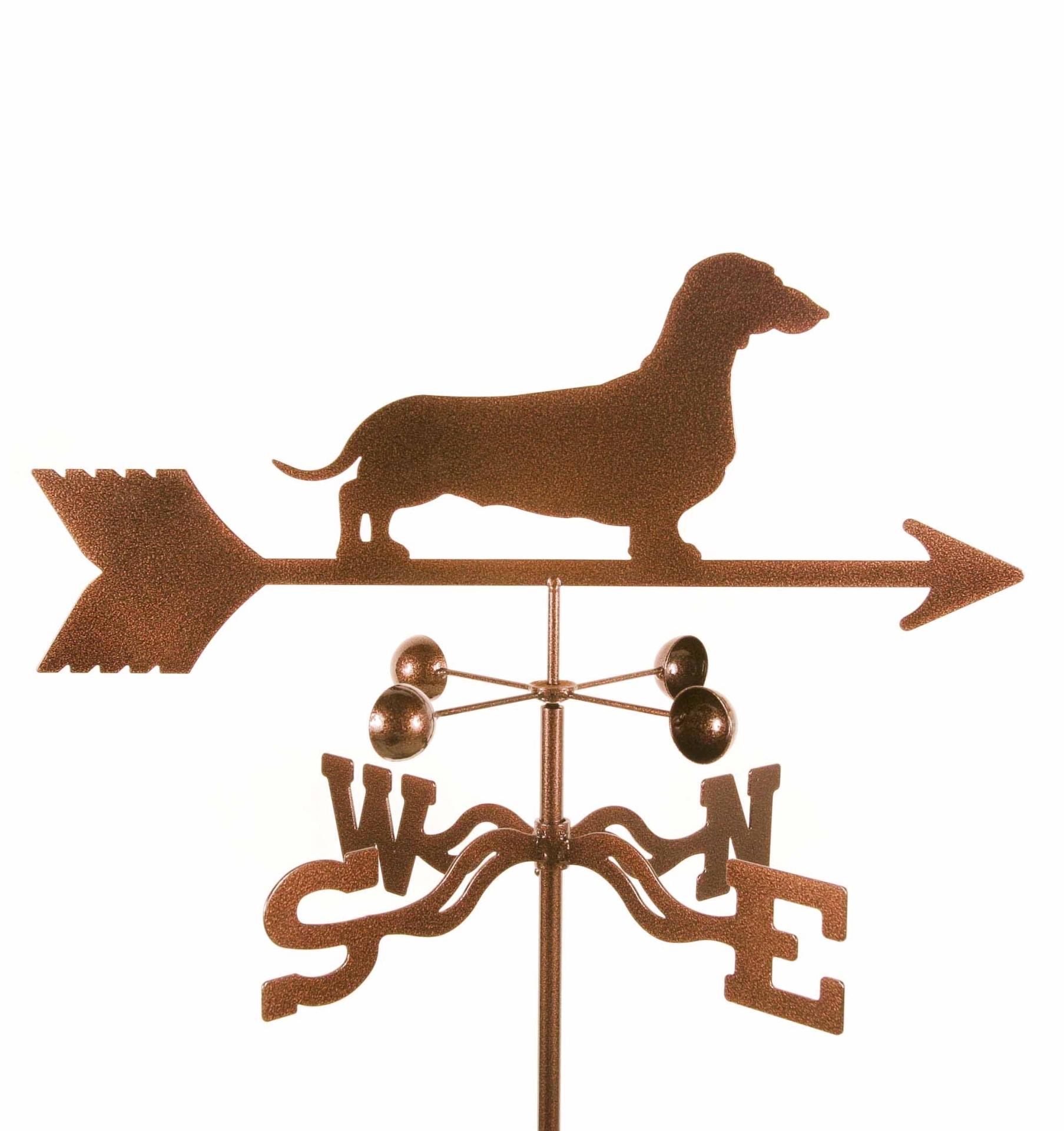 Daschund weather vane